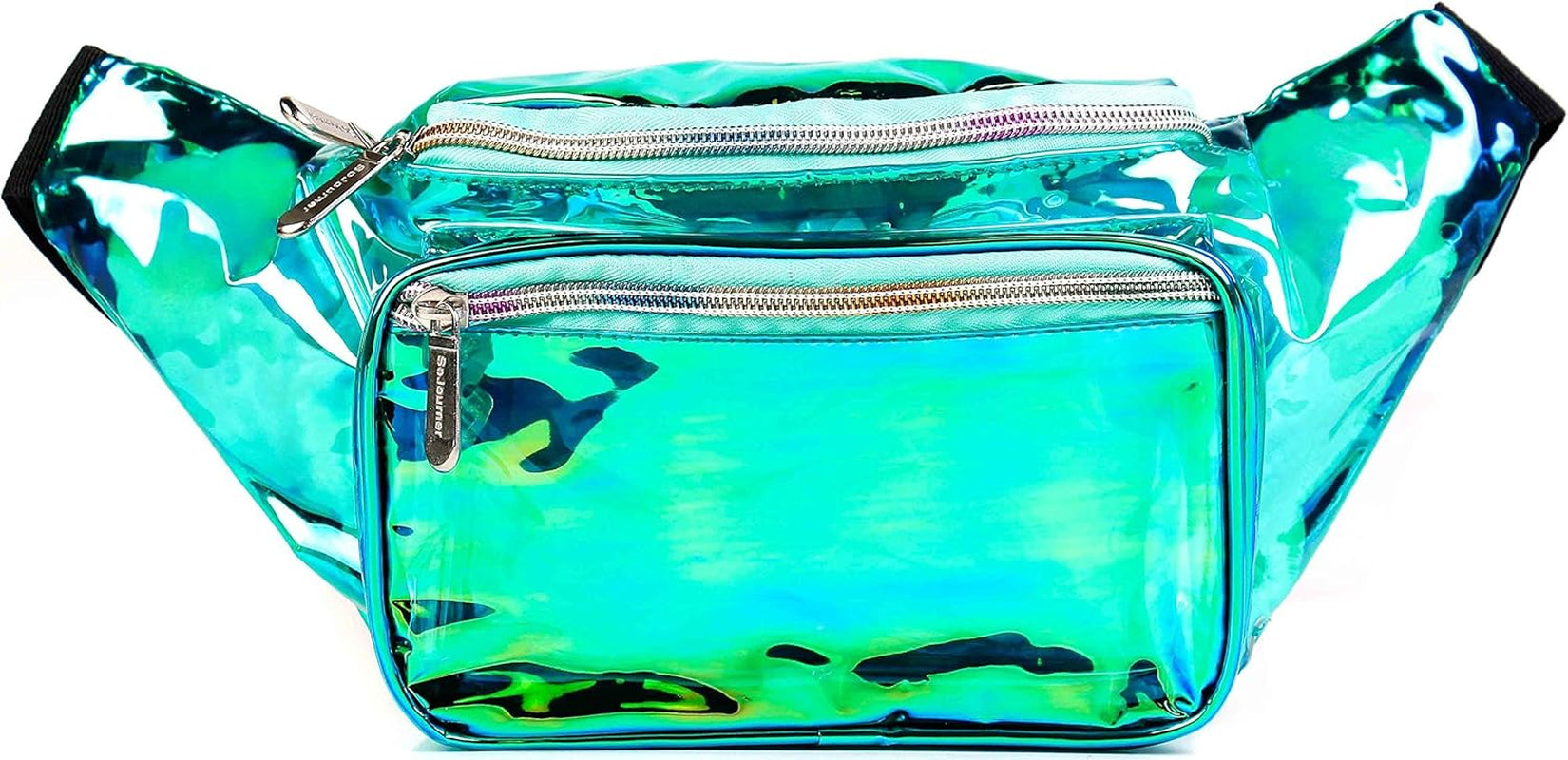 Aqua Transparent Fanny Pack 