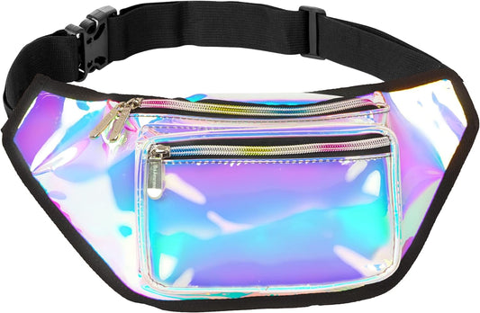 Luminous Holographic Fanny Pack